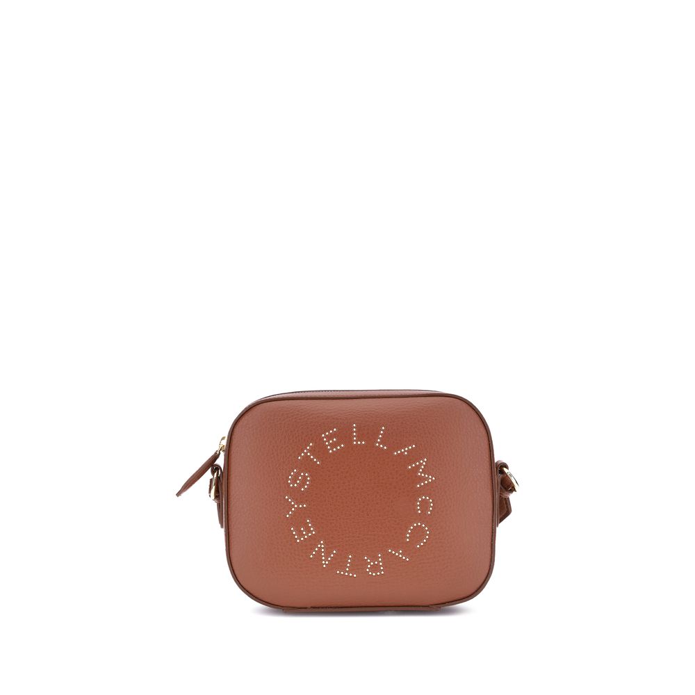 Stella McCartney Braune Schultertasche aus anderen Fasern