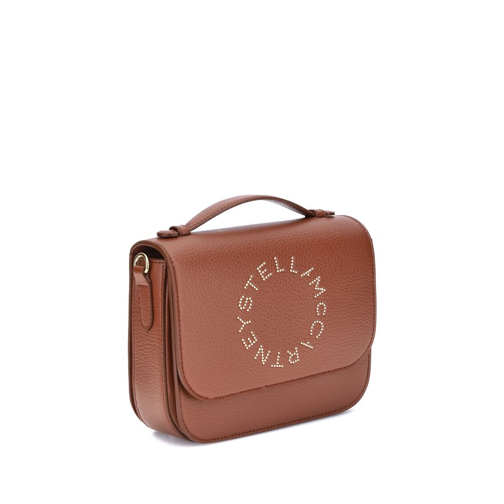Stella McCartney Braune Schultertasche aus anderen Fasern