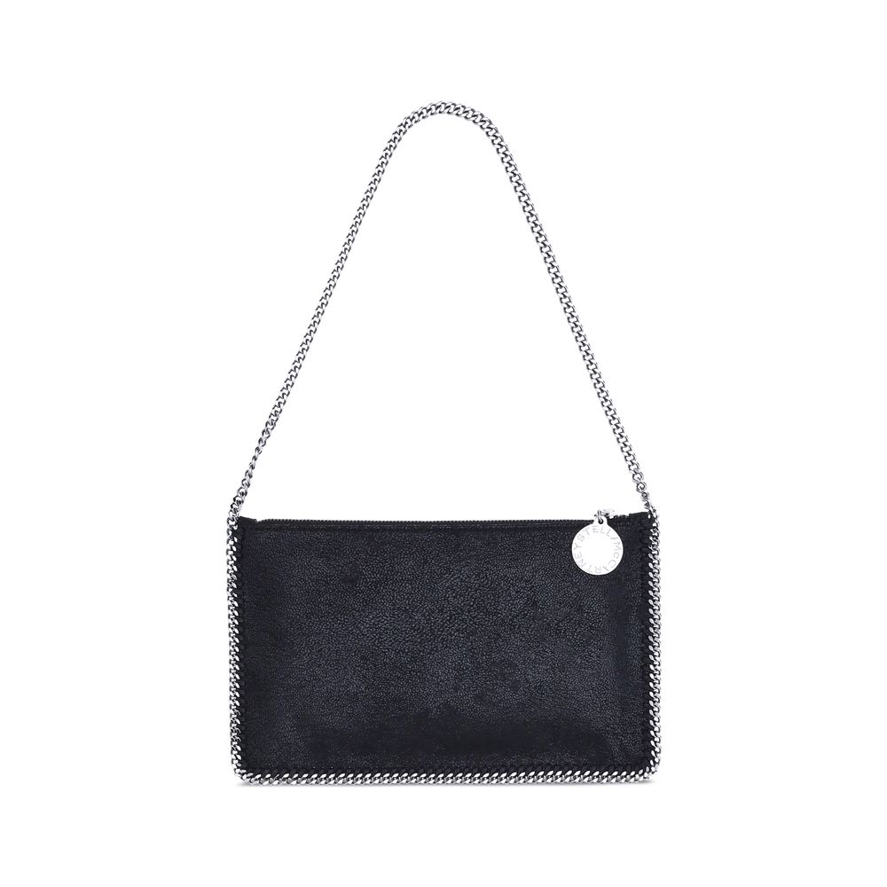 Stella McCartney Schultertasche aus schwarzem Polyethylen