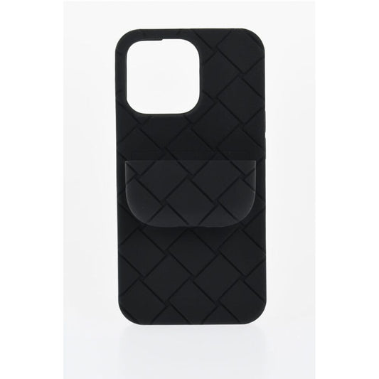 Bottega Veneta Geflochtene Iphone 13 Pro Hülle mit Airpods-Halterung