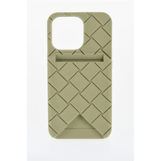 Bottega Veneta Geflochtene Iphone 13 Pro Hülle mit externem Kartenhalter