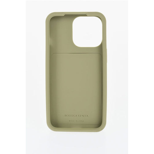 Bottega Veneta Geflochtene Iphone 13 Pro Hülle mit externem Kartenhalter