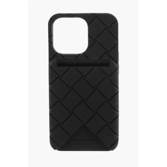 Bottega Veneta Geflochtene Iphone 13 Pro Hülle mit externem Kartenhalter
