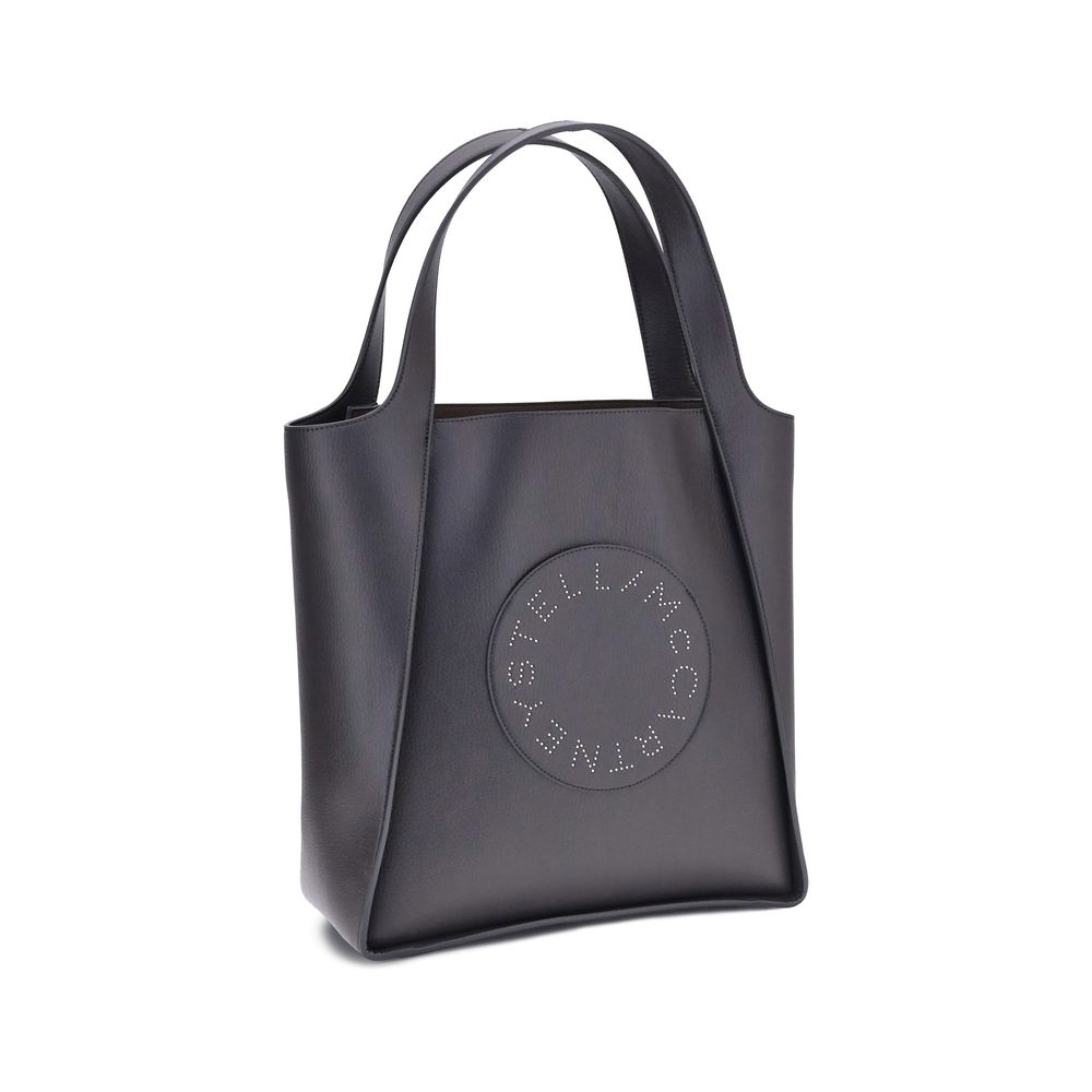 Stella McCartney Schultertasche aus schwarzem Polyamid