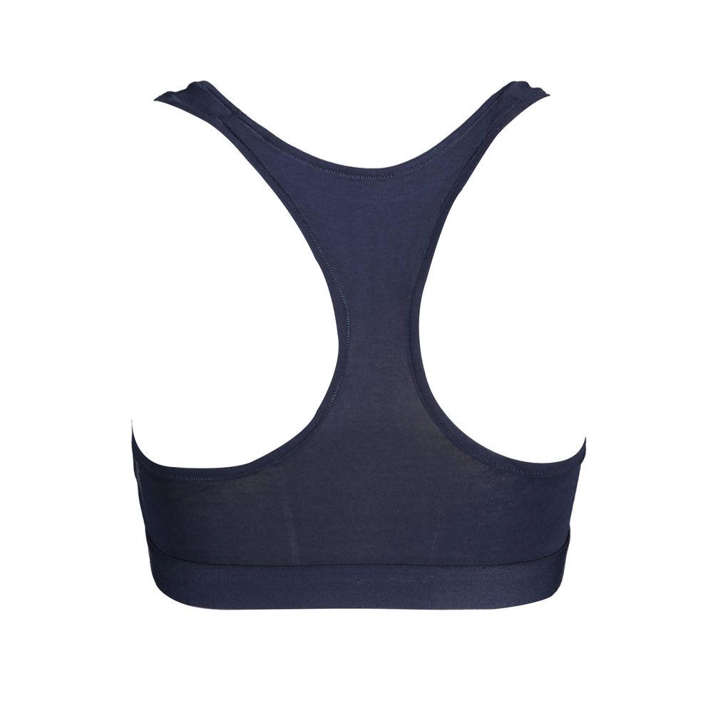 Tommy Hilfiger Blue Cotton Women's Sports Bra