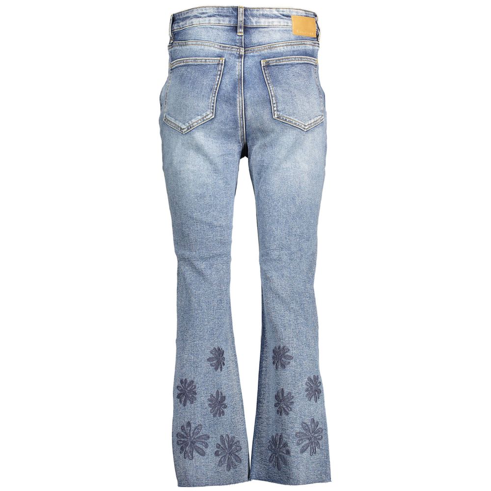 Desigual Blaue Baumwolle Frauen Jeans