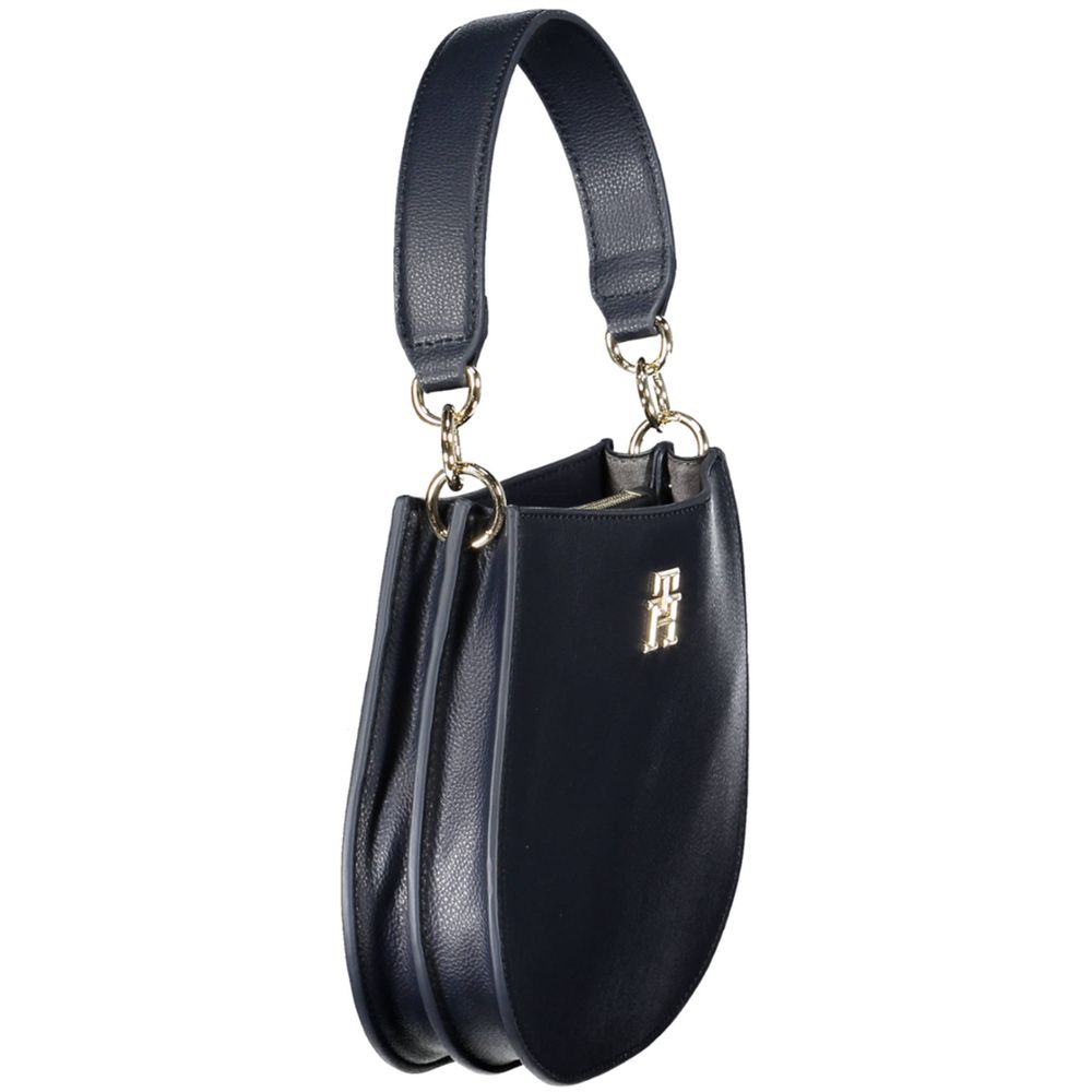Tommy Hilfiger Blaue Polyester Frauen Handtasche