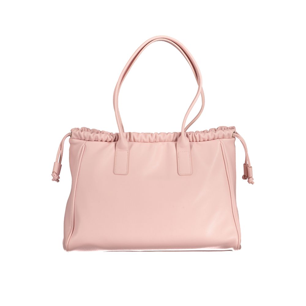 Mario Valentino Rosa Polyethylen-Handtasche