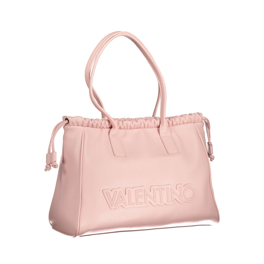 Mario Valentino Rosa Polyethylen-Handtasche