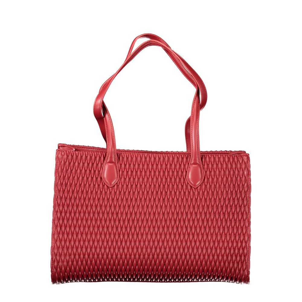 Mario Valentino Rote Polyethylen Frauen Handtasche