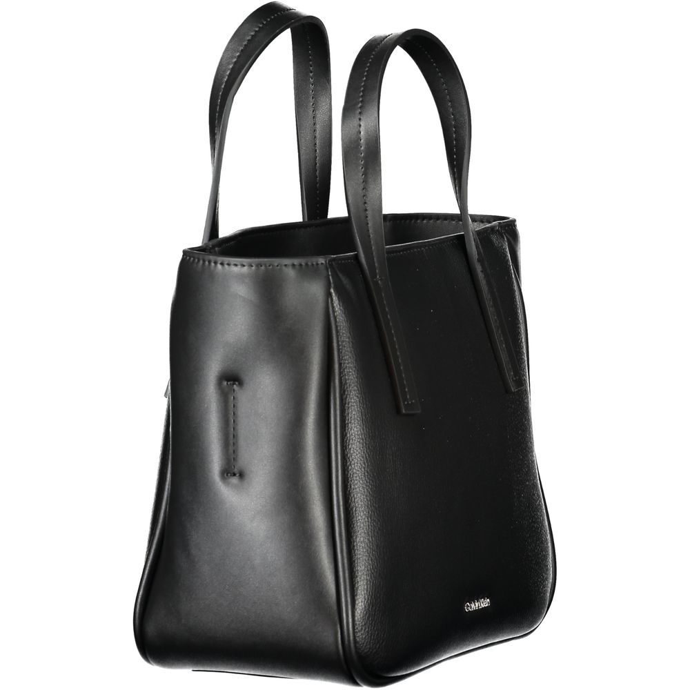Calvin Klein Schwarz Polyethylen Frauen Handtasche
