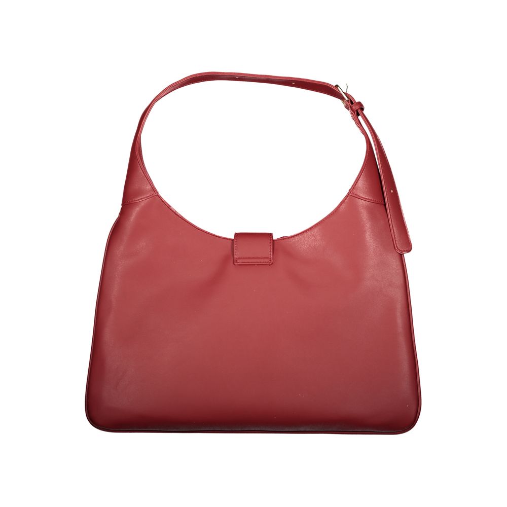 Mario Valentino Rote Polyethylen Frauen Handtasche