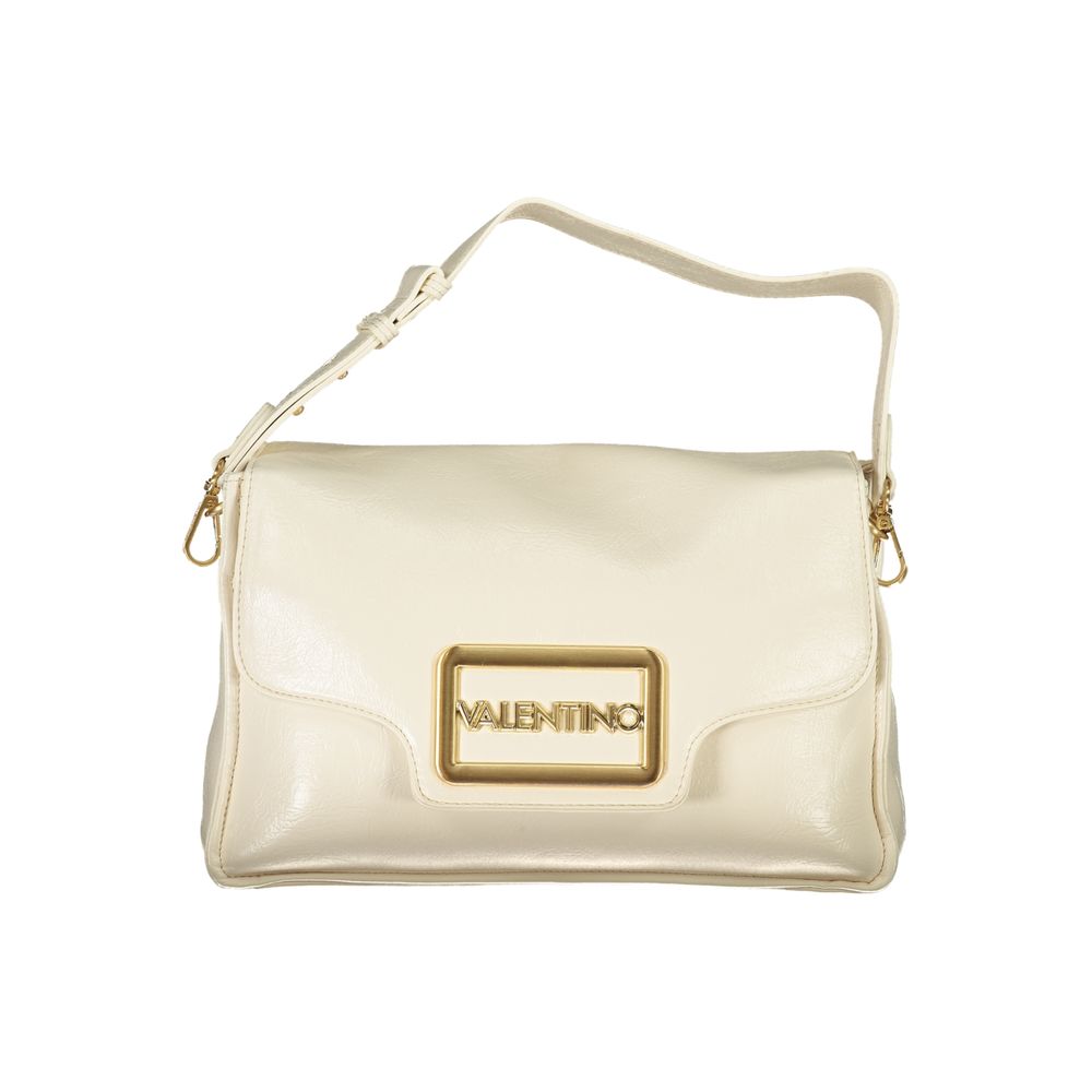 Mario Valentino Beige Polyethylen Frauen Handtasche