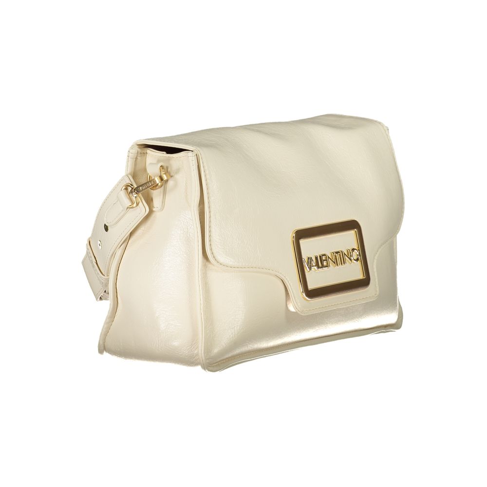 Mario Valentino Beige Polyethylen Frauen Handtasche