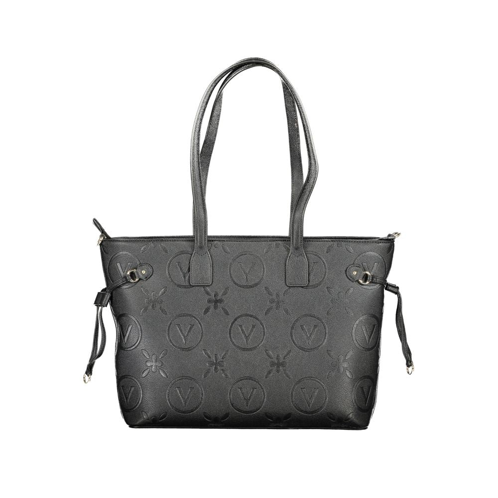 Mario Valentino Schwarze Polyethylen-Handtasche
