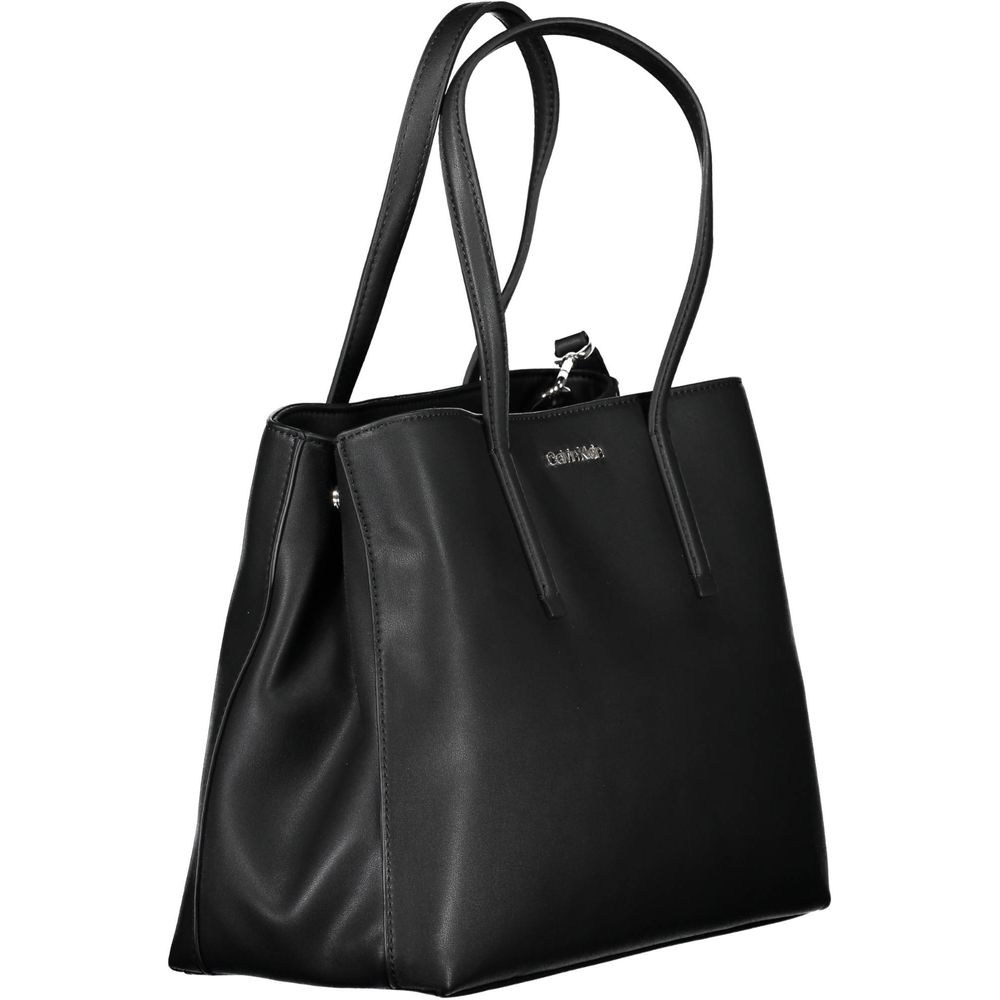 Calvin Klein Schwarz Polyester Frauen Handtasche