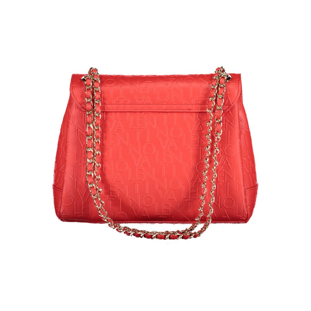 Mario Valentino Rote Polyethylen-Handtasche