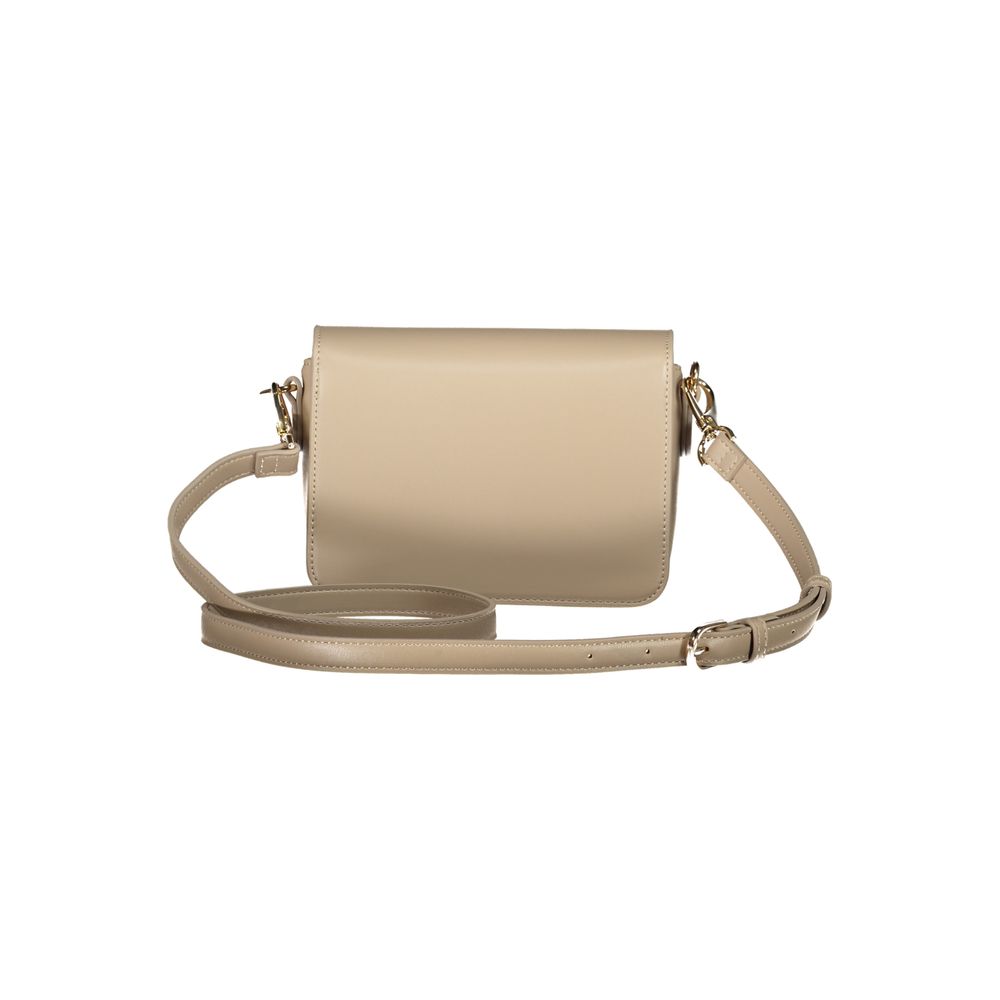Mario Valentino Beige Polyethylen Frauen Handtasche