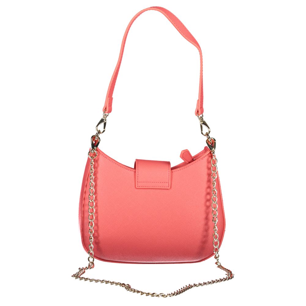 Mario Valentino Rosa Polyethylen-Handtasche