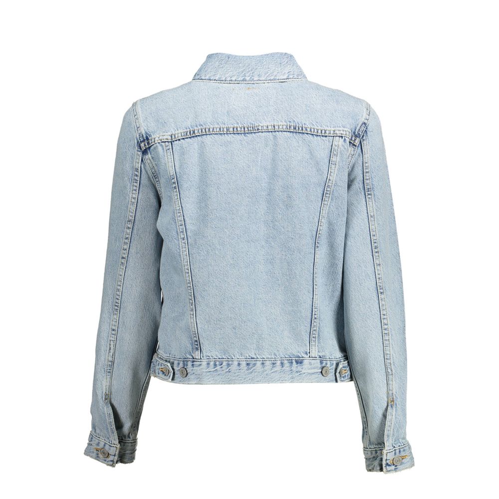 Levi's Light Blue Cotton Women's Jacket