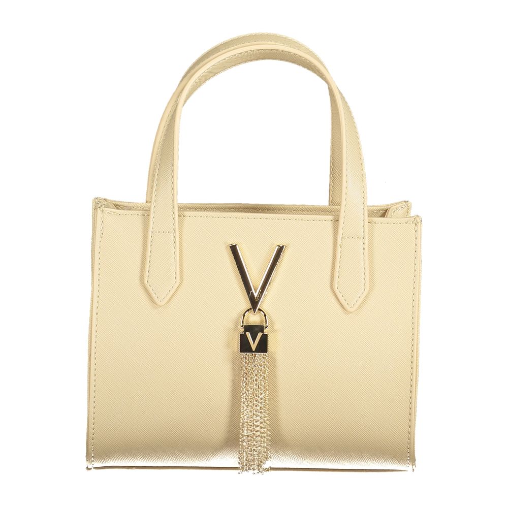Mario Valentino Beige Polyethylen Frauen Handtasche