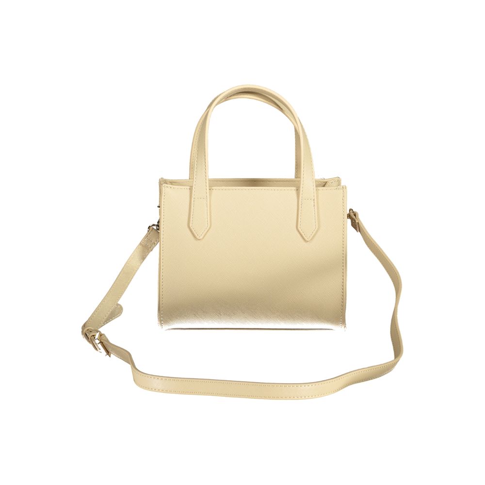 Mario Valentino Beige Polyethylen Frauen Handtasche
