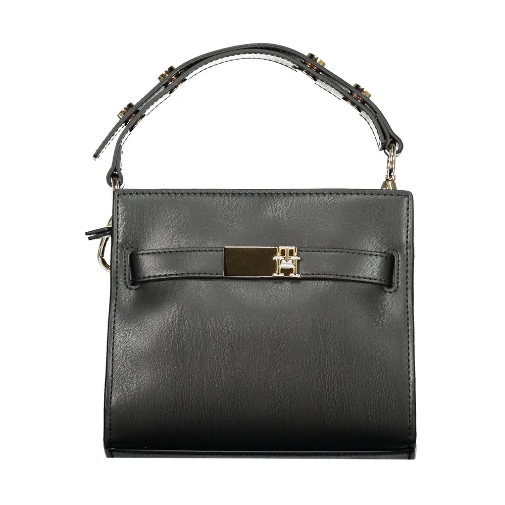 Tommy Hilfiger Schwarz Polyethylen Frauen Handtasche