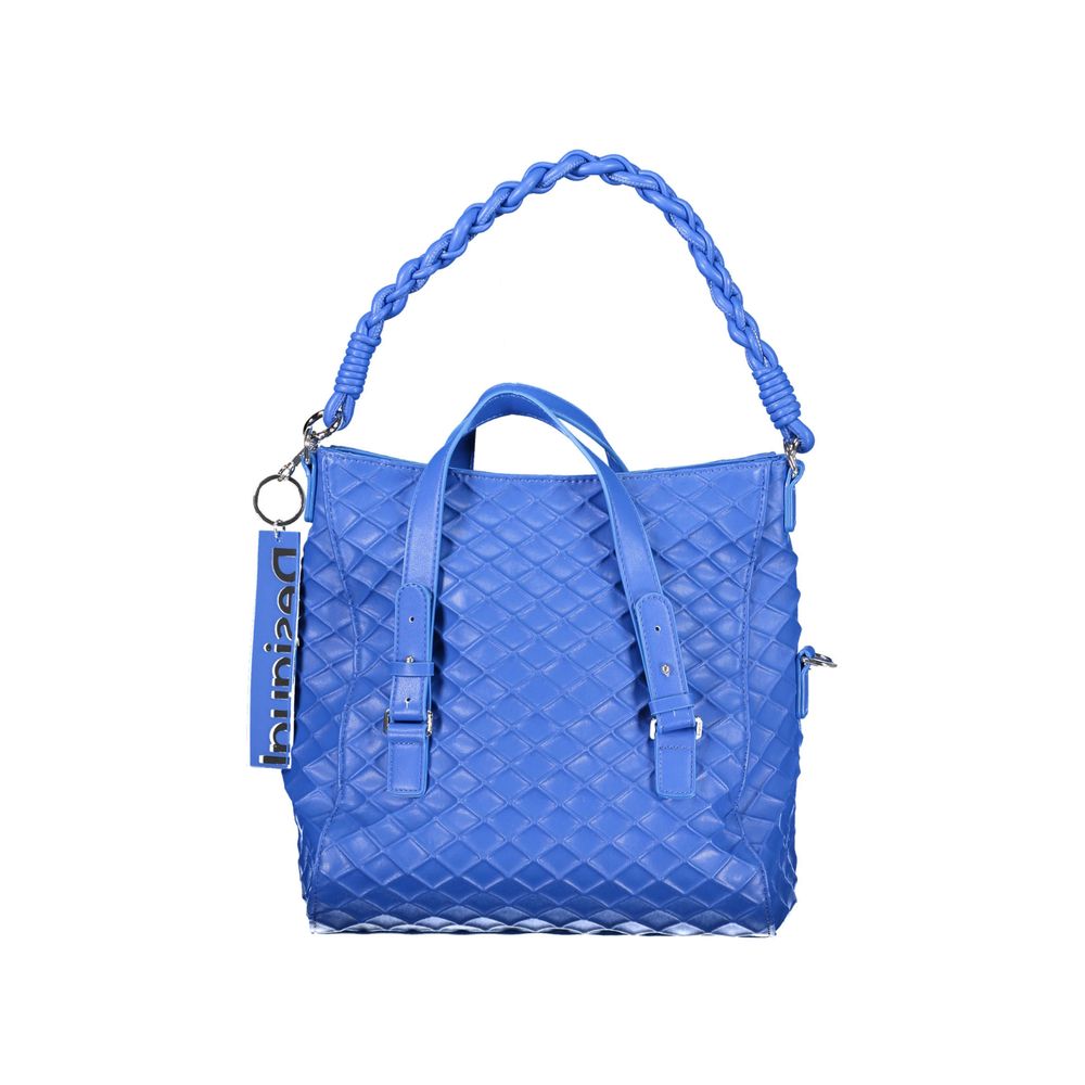 Desigual Blau Polyethylen Frauen Handtasche