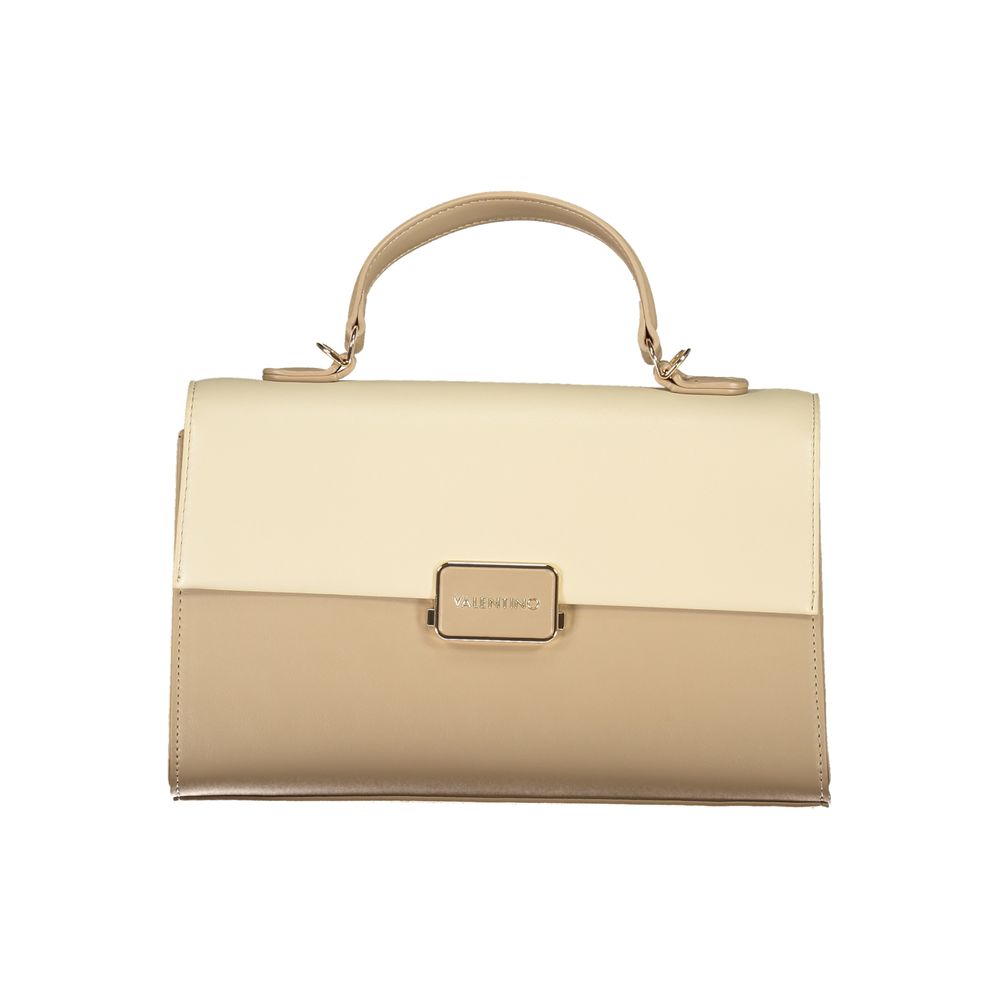 Mario Valentino Beige Polyethylen Frauen Handtasche