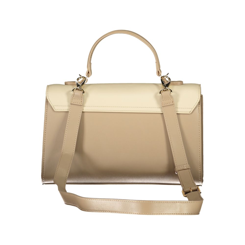 Mario Valentino Beige Polyethylen Frauen Handtasche