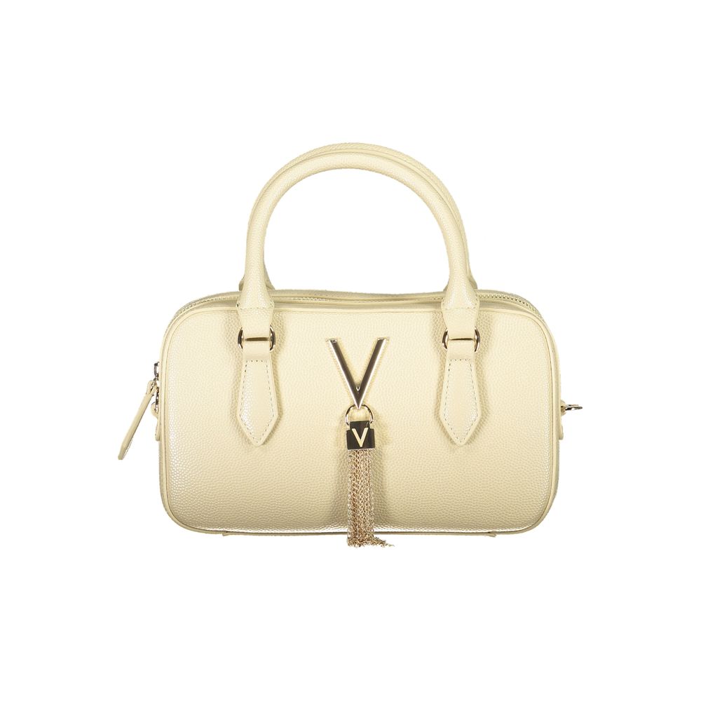 Mario Valentino Beige Polyethylen Frauen Handtasche