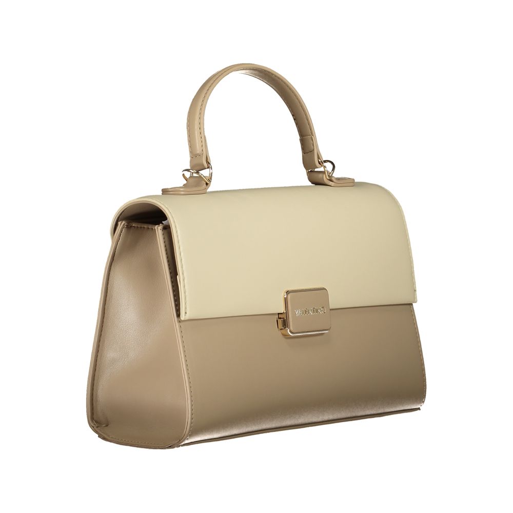 Mario Valentino Beige Polyethylen Frauen Handtasche