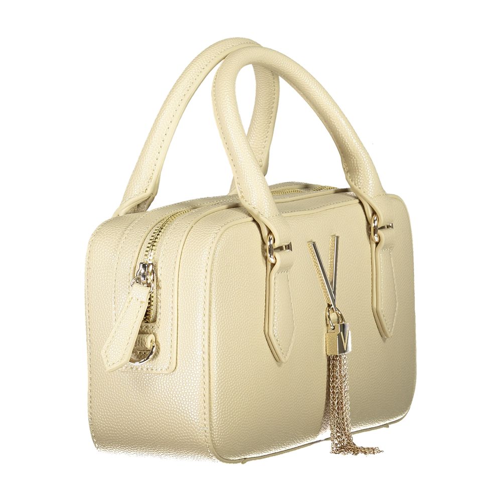 Mario Valentino Beige Polyethylen Frauen Handtasche