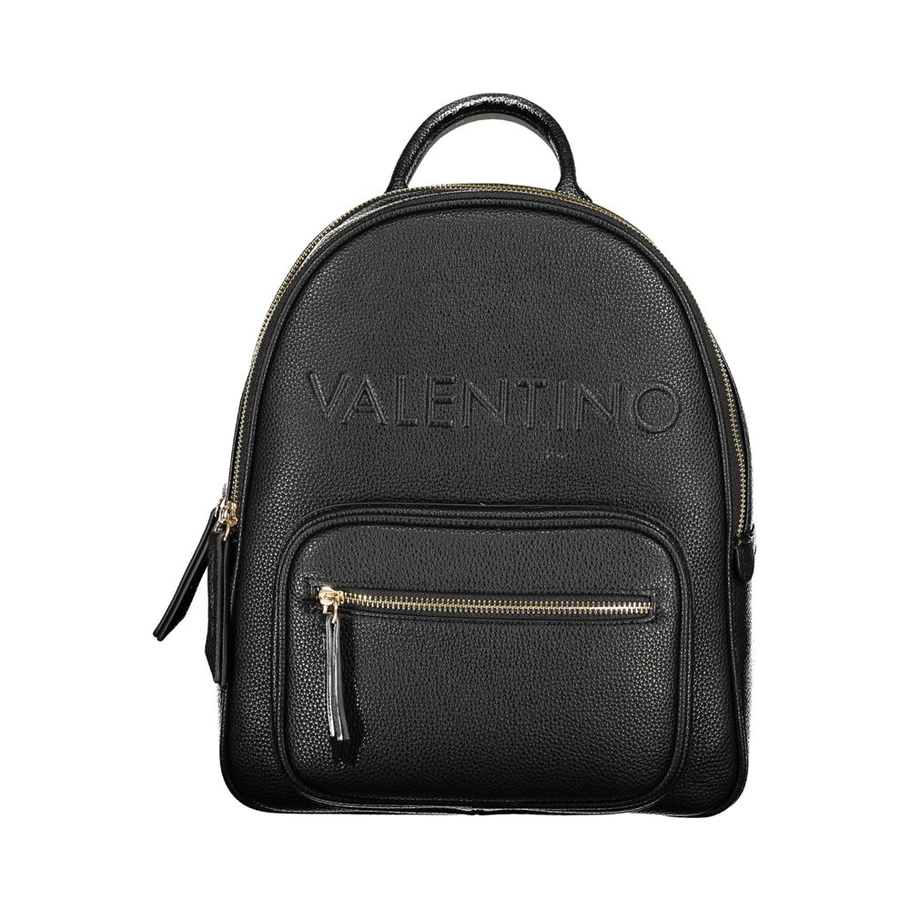 Mario Valentino Schwarzer Polyethylen-Rucksack