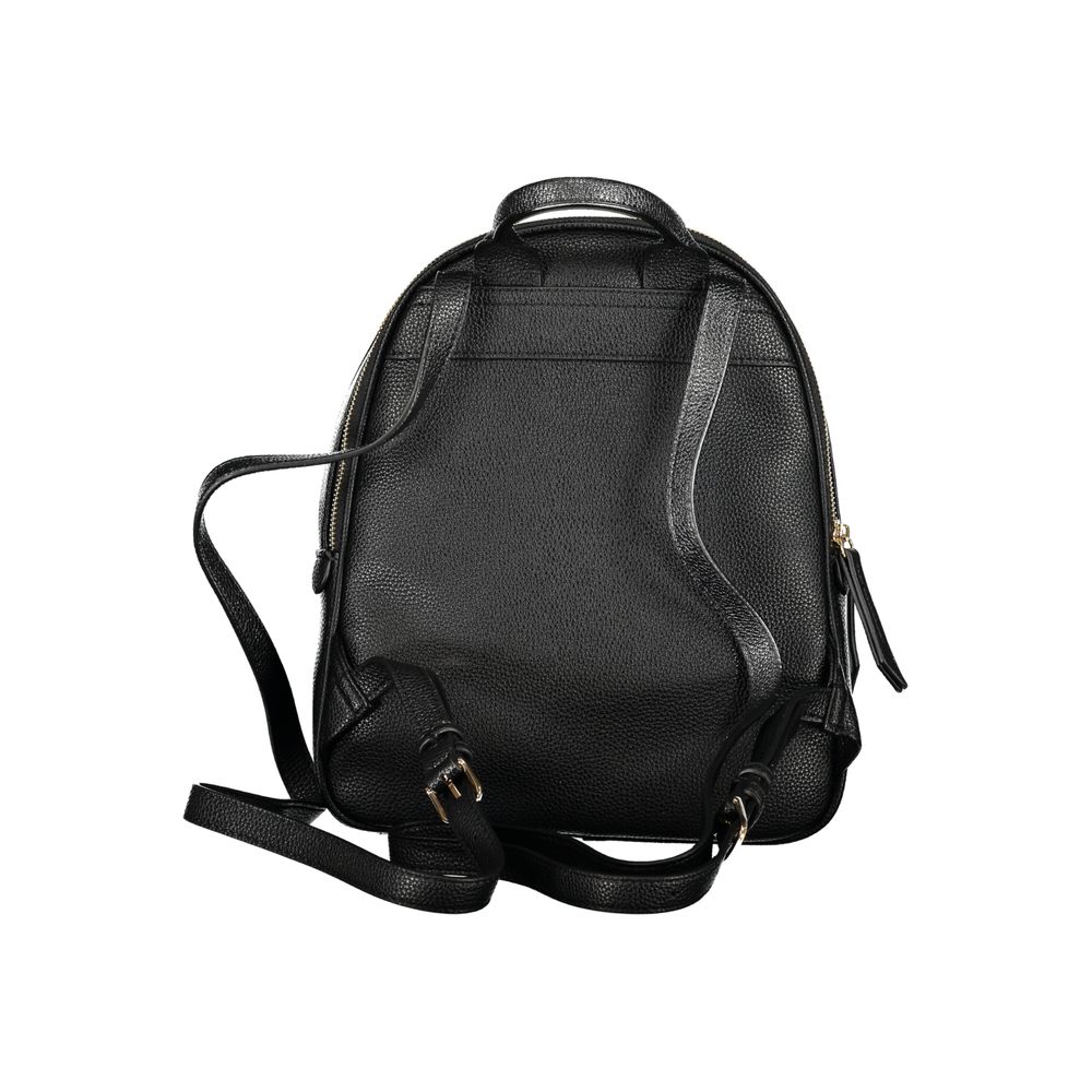 Mario Valentino Schwarzer Polyethylen-Rucksack