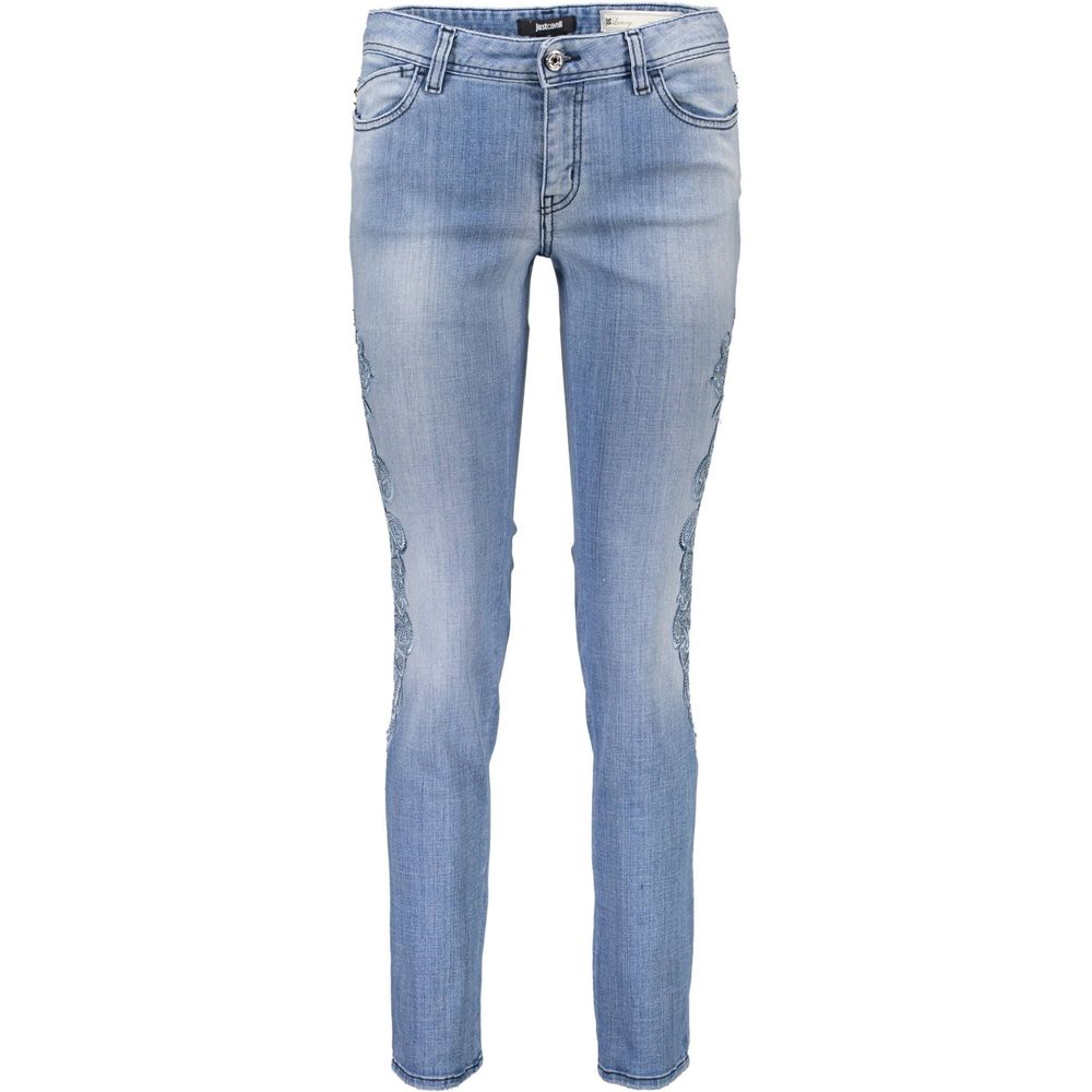Just Cavalli Blue Cotton Women's Jeans