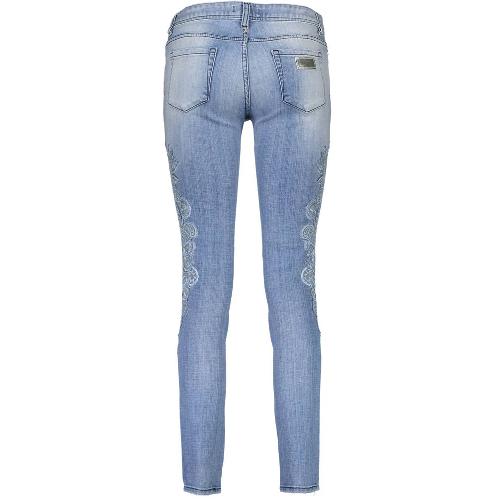 Just Cavalli Blue Cotton Women's Jeans