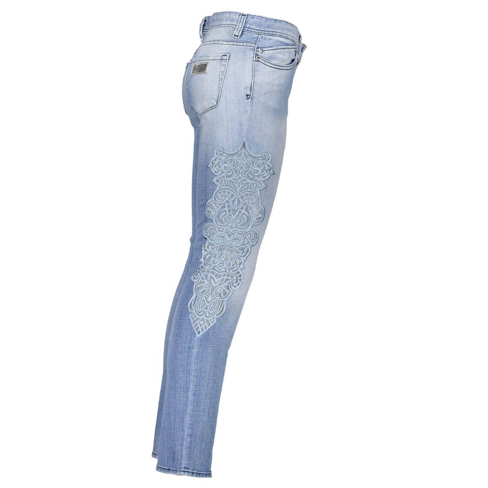 Just Cavalli Blaue Baumwolle Frauen Jeans