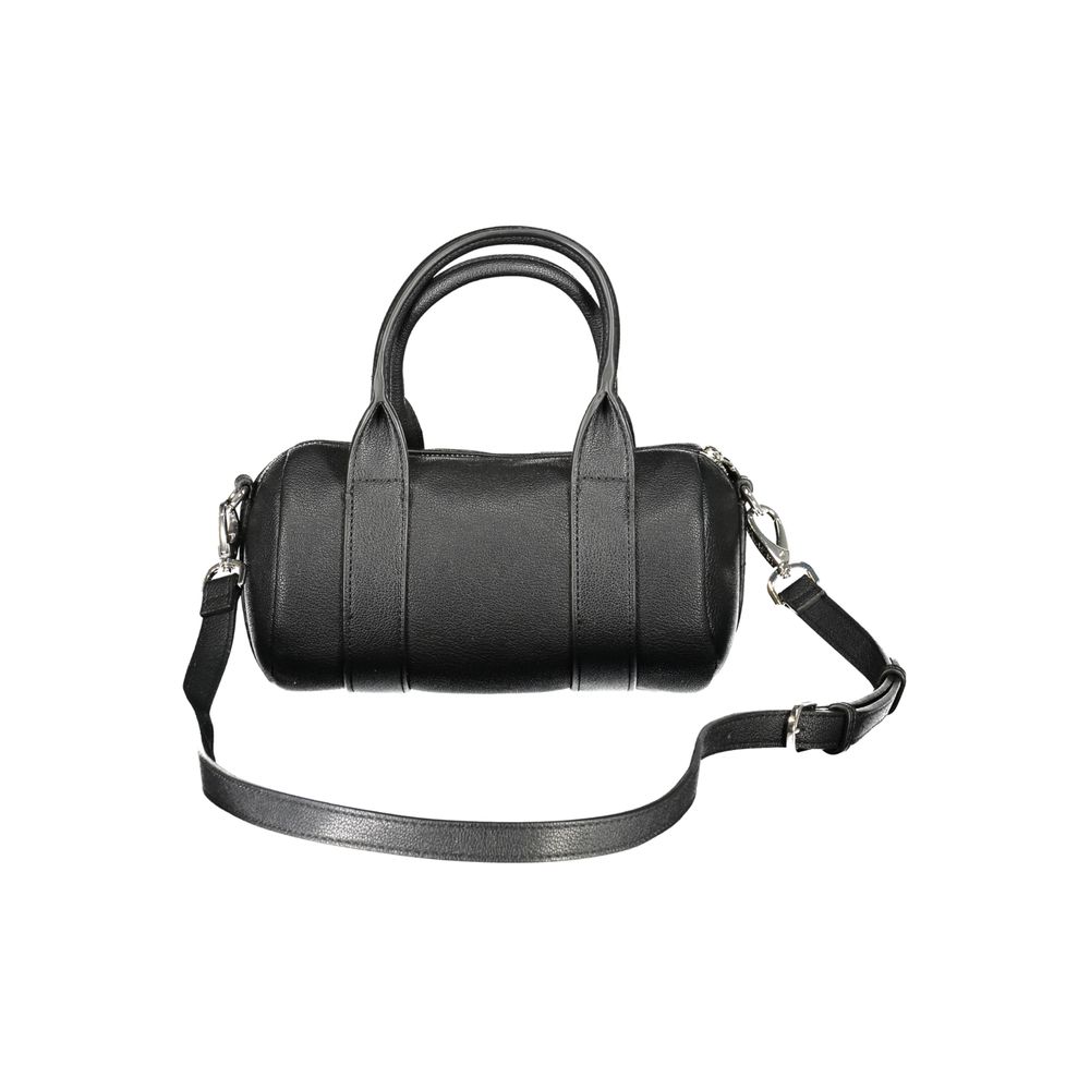 Mario Valentino Schwarze Polyethylen-Handtasche