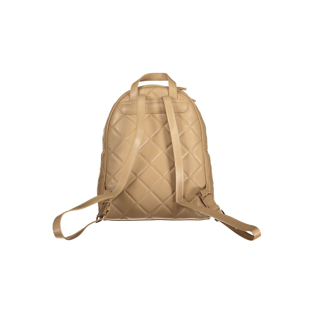 Mario Valentino Beige Polyethylen Frauen Rucksack