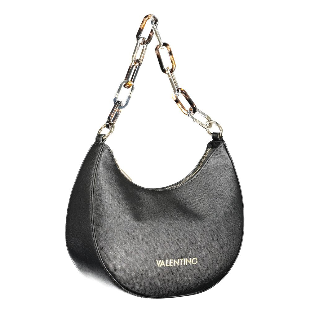 Mario Valentino Schwarze Polyethylen-Handtasche