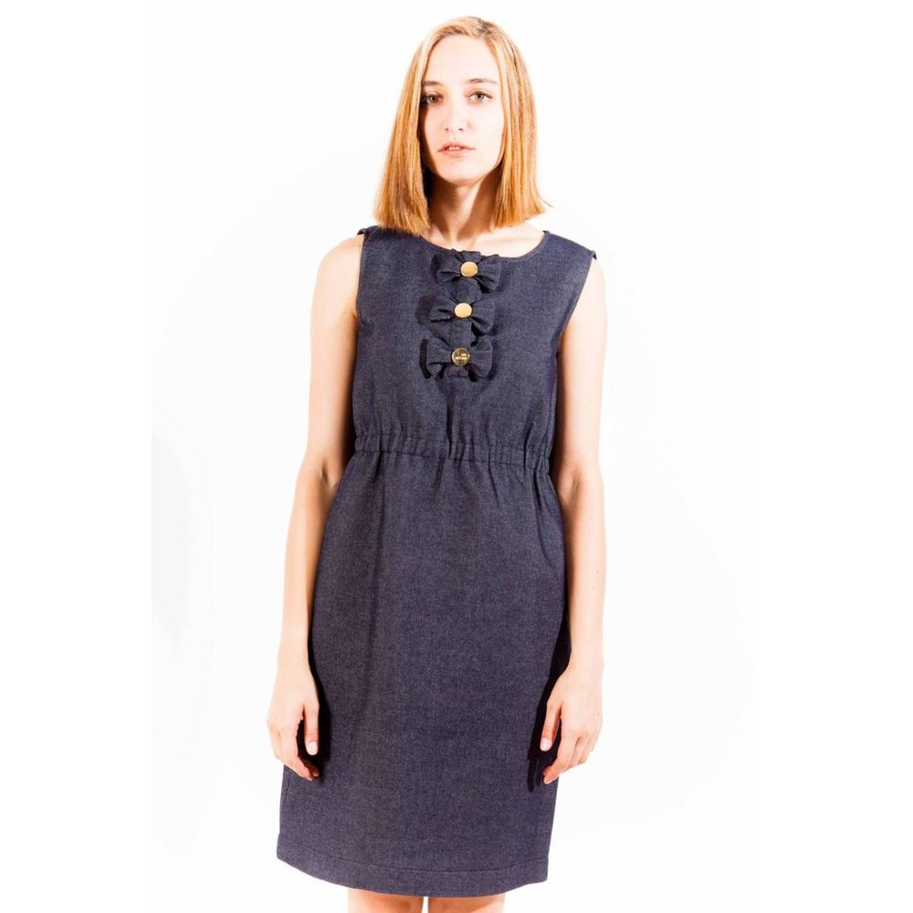 Love Moschino Blue Cotton Dress for Women