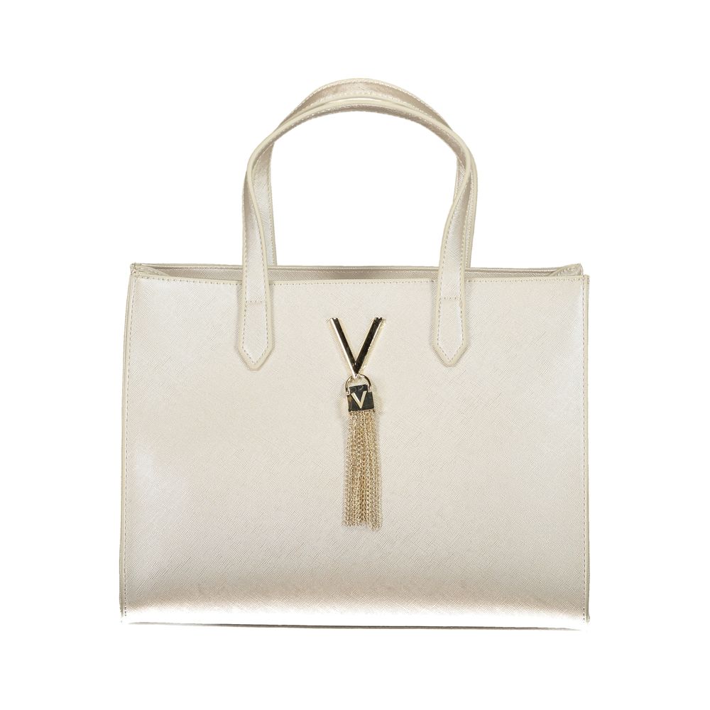 Mario Valentino Graue Polyethylen-Handtasche