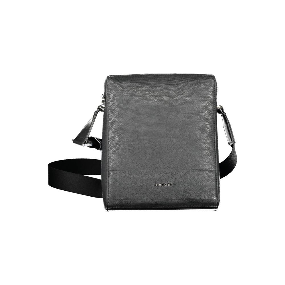 Calvin Klein Black Polyester Men's Shoulder Bag