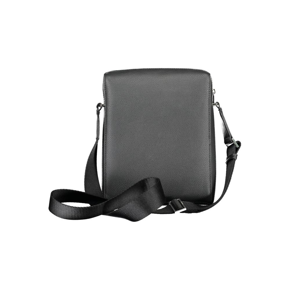Calvin Klein Black Polyester Men's Shoulder Bag