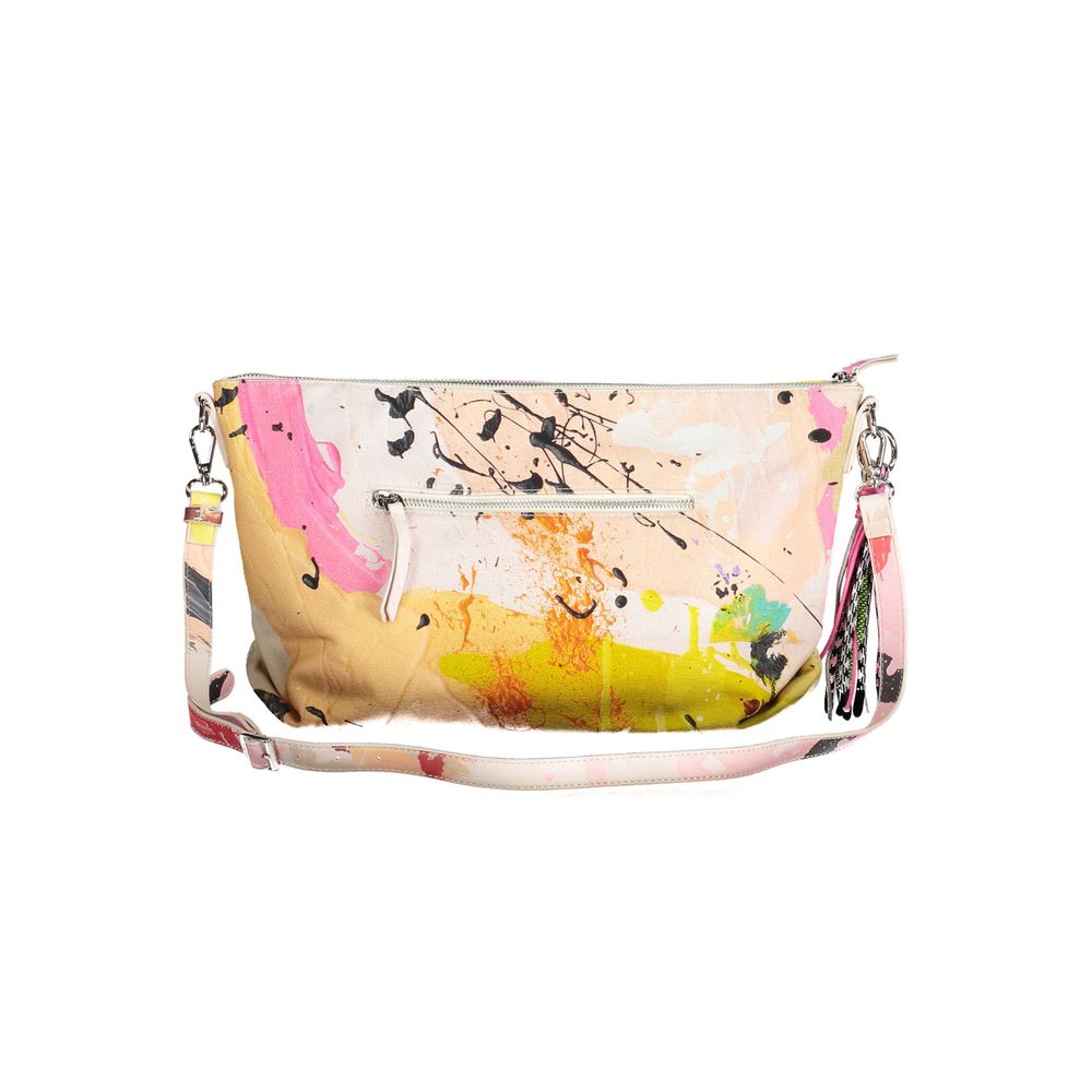 Desigual Weiße Polyester Frauen Handtasche