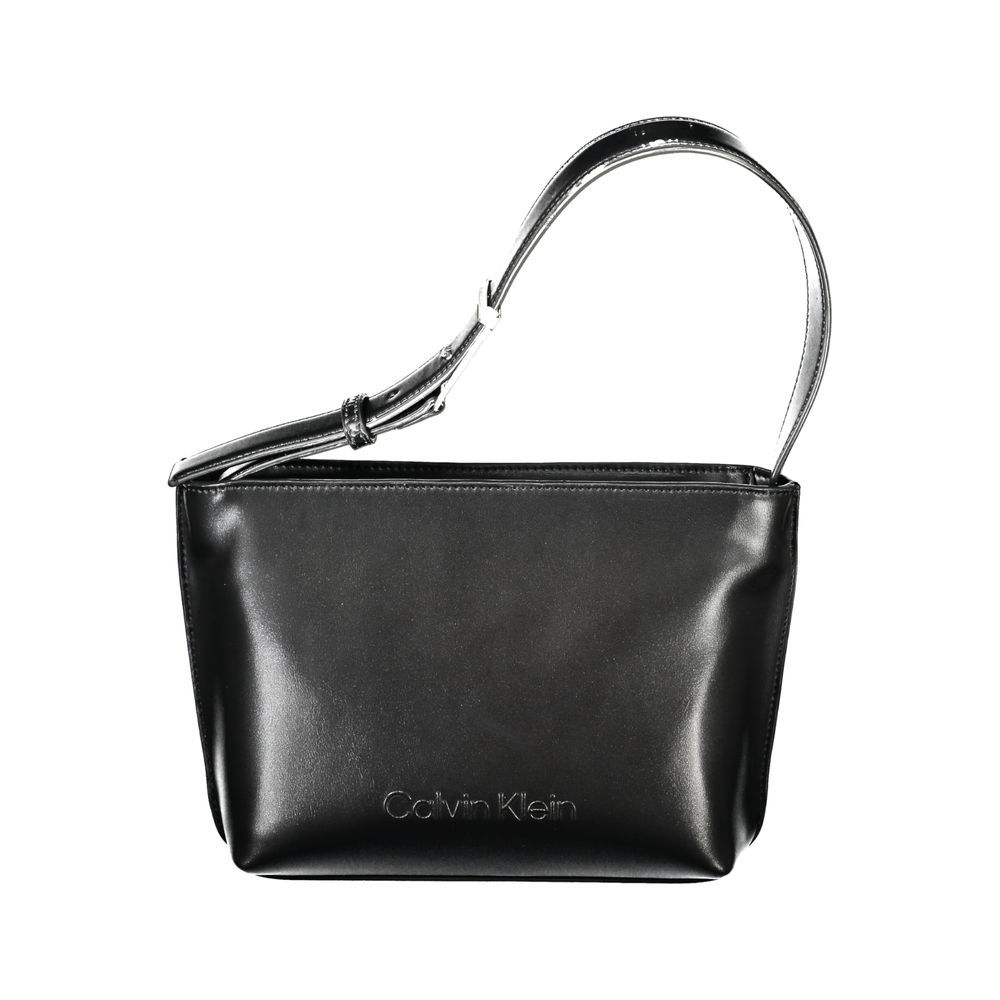 Calvin Klein Schwarz Polyester Frauen Handtasche