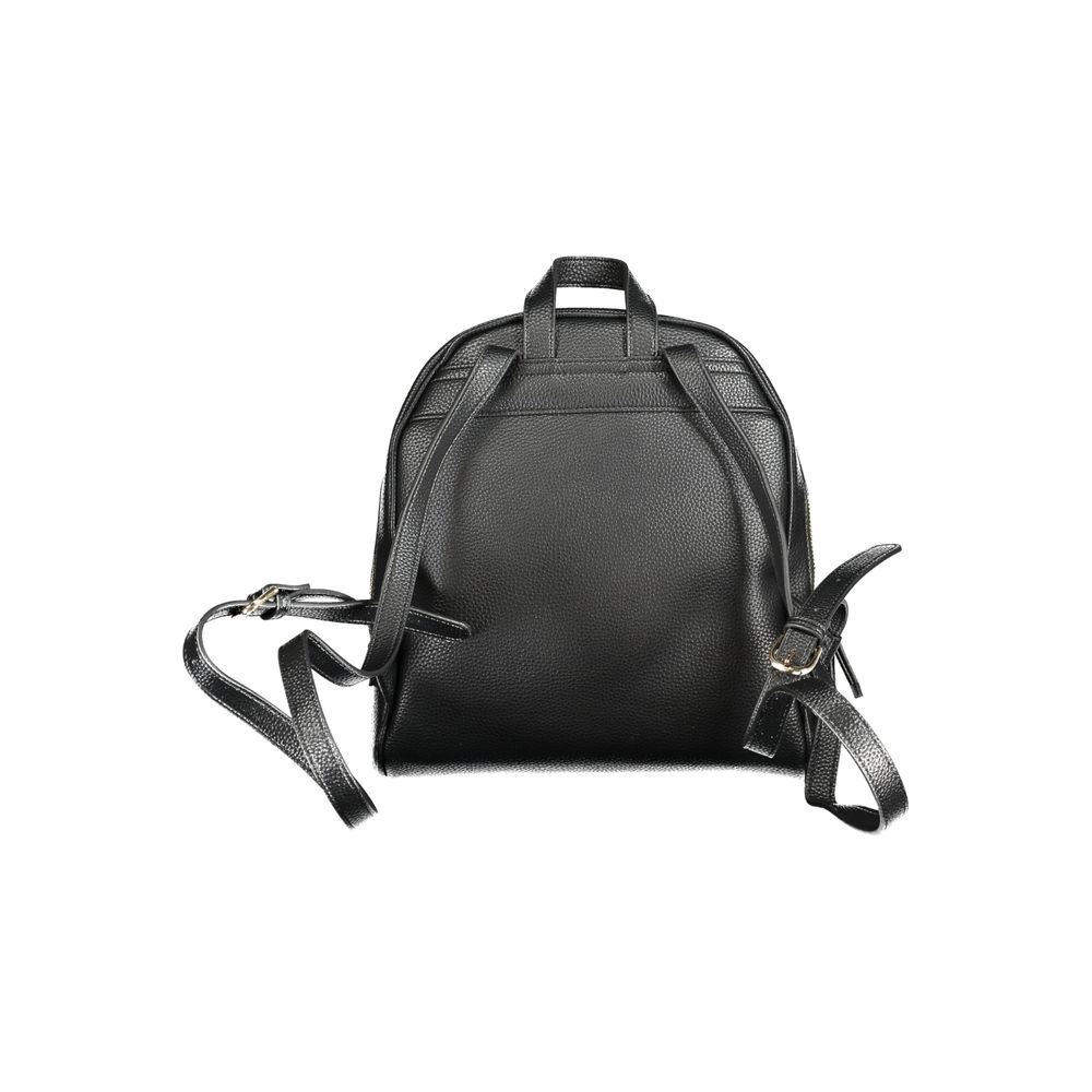 Mario Valentino Schwarzer Polyethylen-Rucksack
