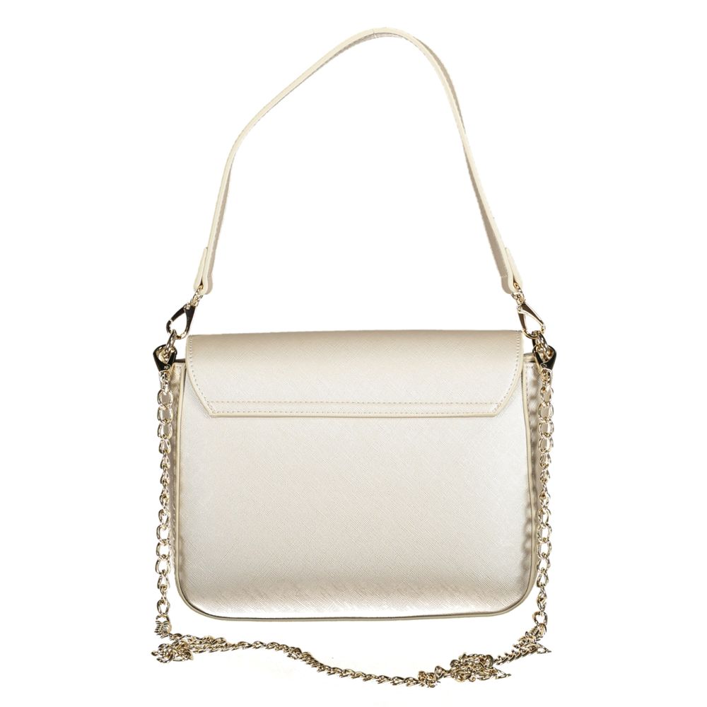Mario Valentino Graue Polyethylen-Handtasche