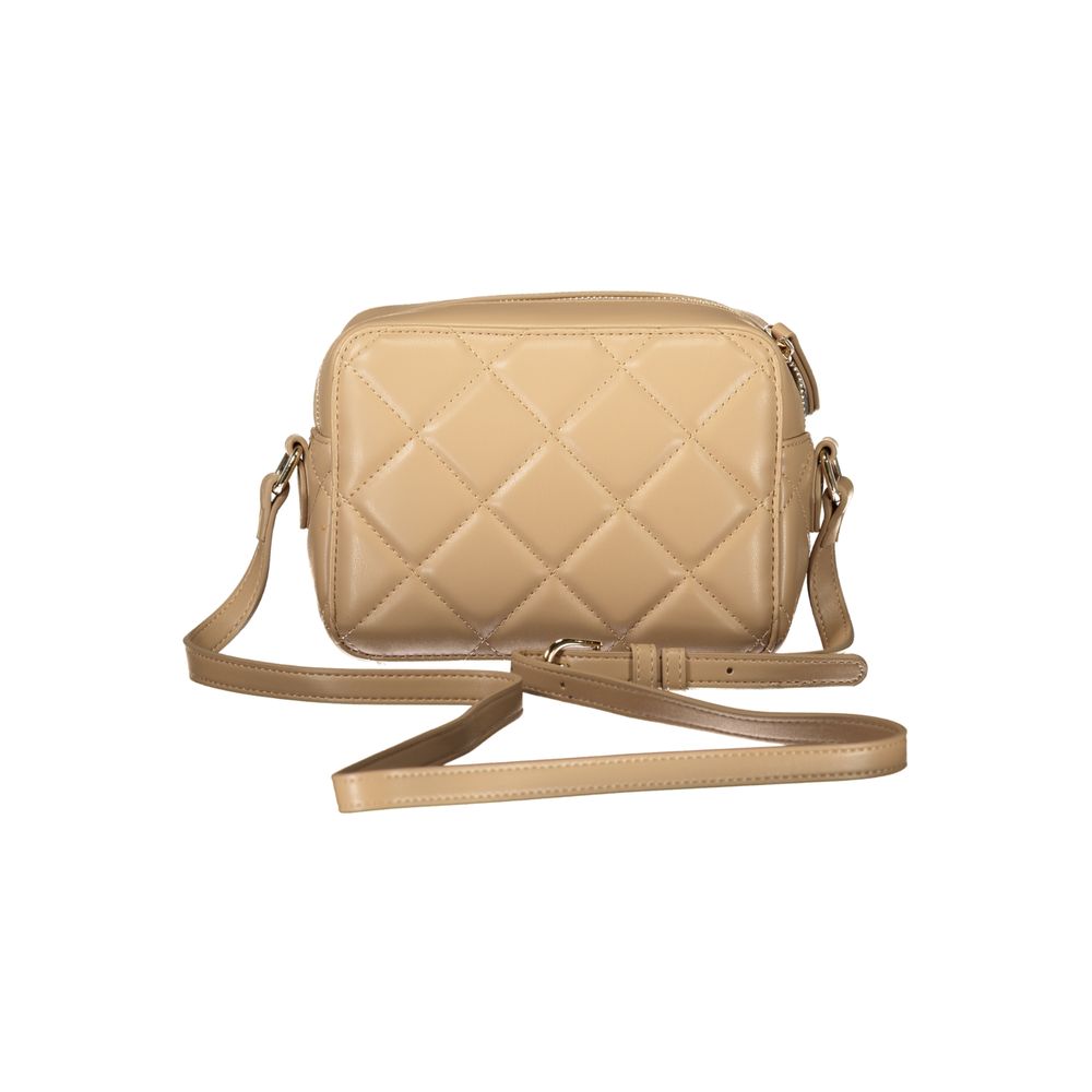 Mario Valentino Beige Polyethylen Frauen Handtasche